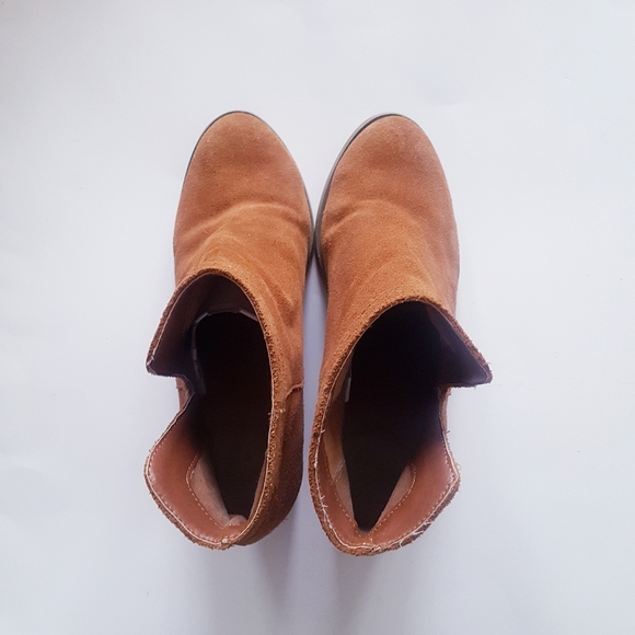 URBAN OUTFITTERS Brown Suede Ankle Boots - Picture 9 of 11